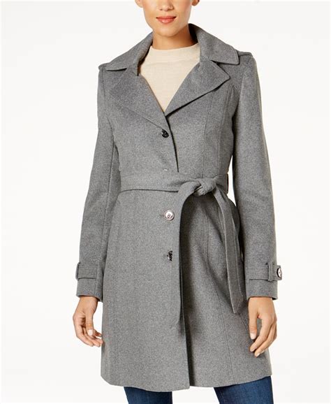 michael kors walker coat macy& 39|Michael Kors ladies jackets.